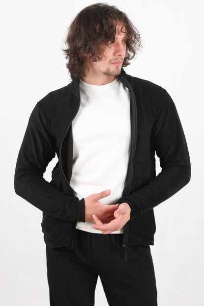 Thermal Erkek Polar Ceket Siyah