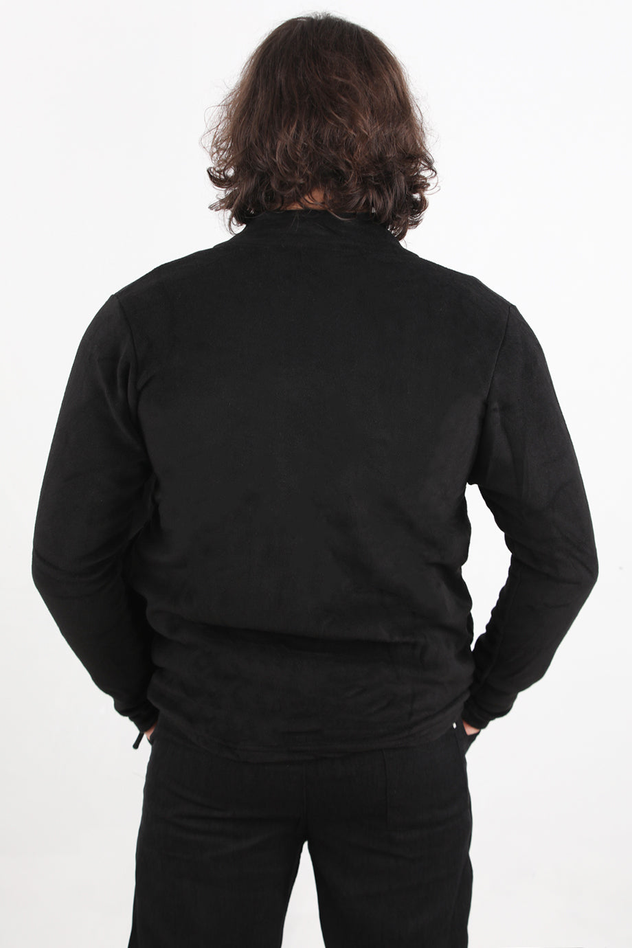 Thermal Erkek Polar Ceket Siyah