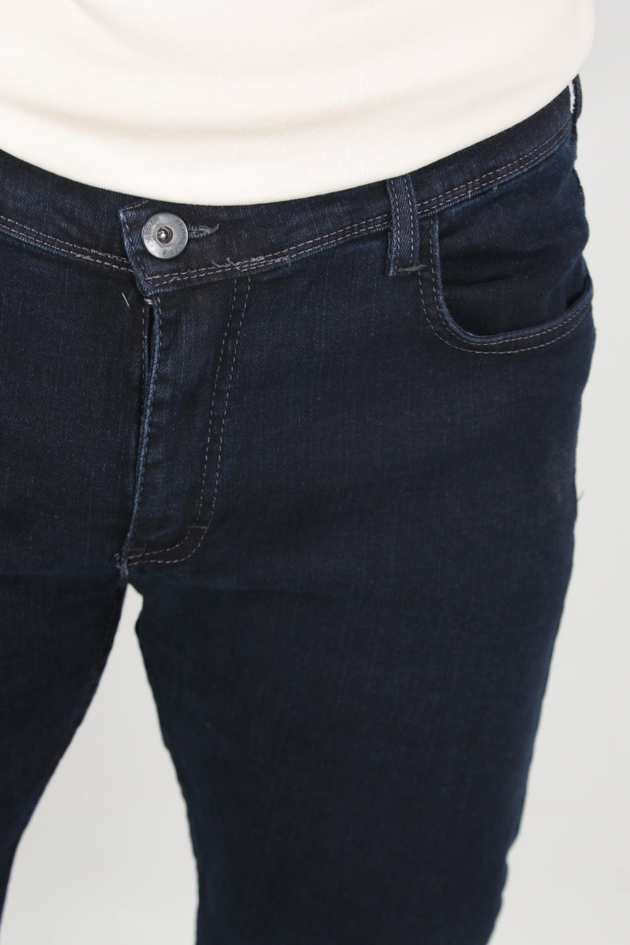 Stretchdenim Erkek Likrali Düz Paça Kot Pantolon Lacivert