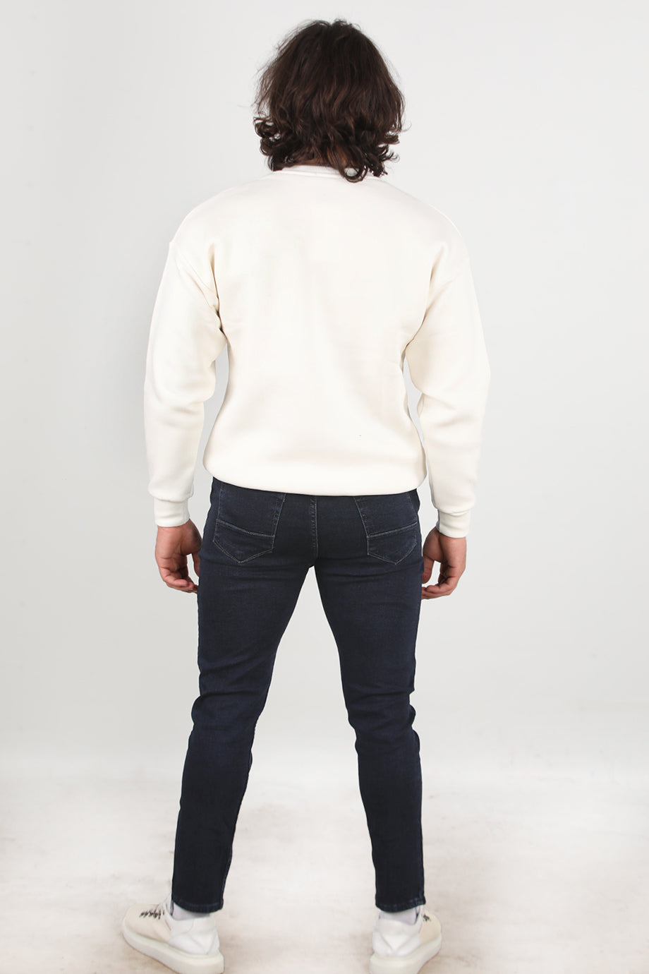 Stretchdenim Erkek Likrali Düz Paça Kot Pantolon Kot