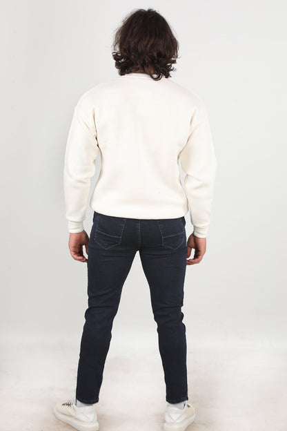 Stretchdenim Erkek Likrali Düz Paça Kot Pantolon Kot