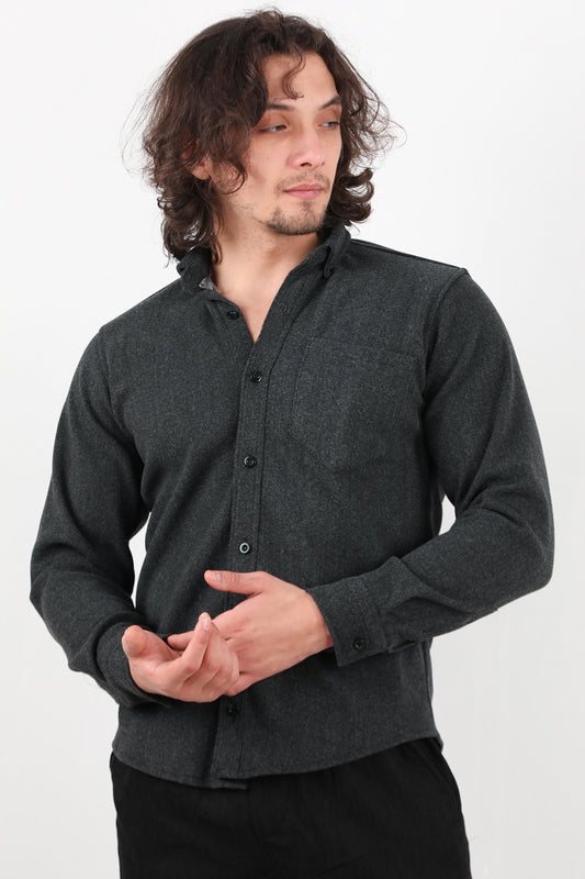Heathrow Erkek Kaşe Gömlek Antrasit