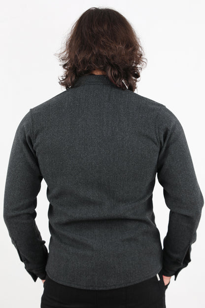 Heathrow Erkek Kaşe Gömlek Antrasit