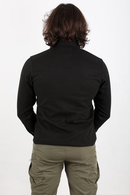 Heathrow Erkek Kaşe Gömlek Siyah