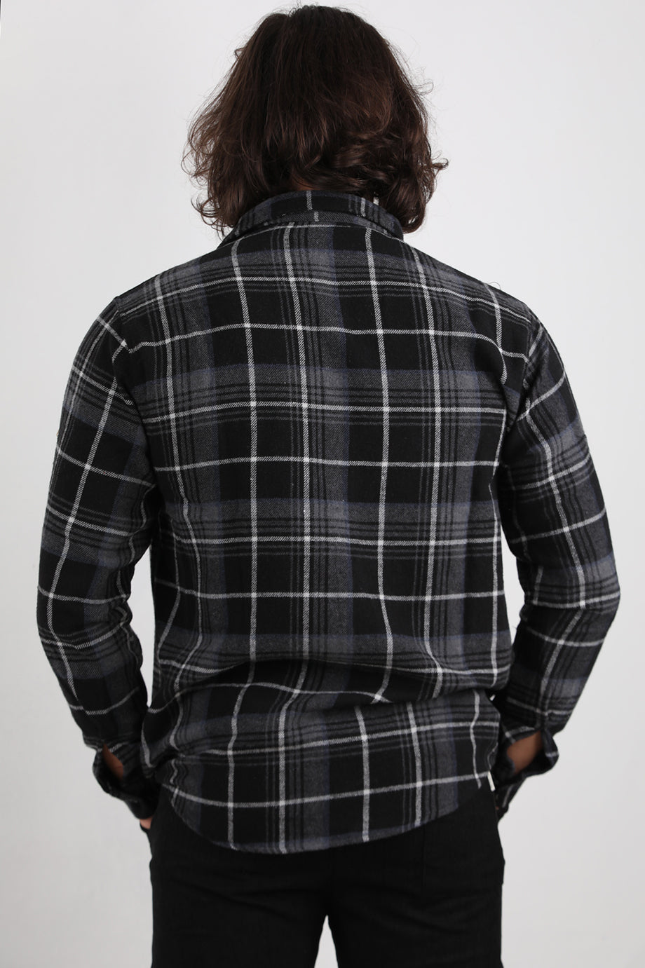 Timber Erkek Ekoseli Oduncu Gömlek Siyah