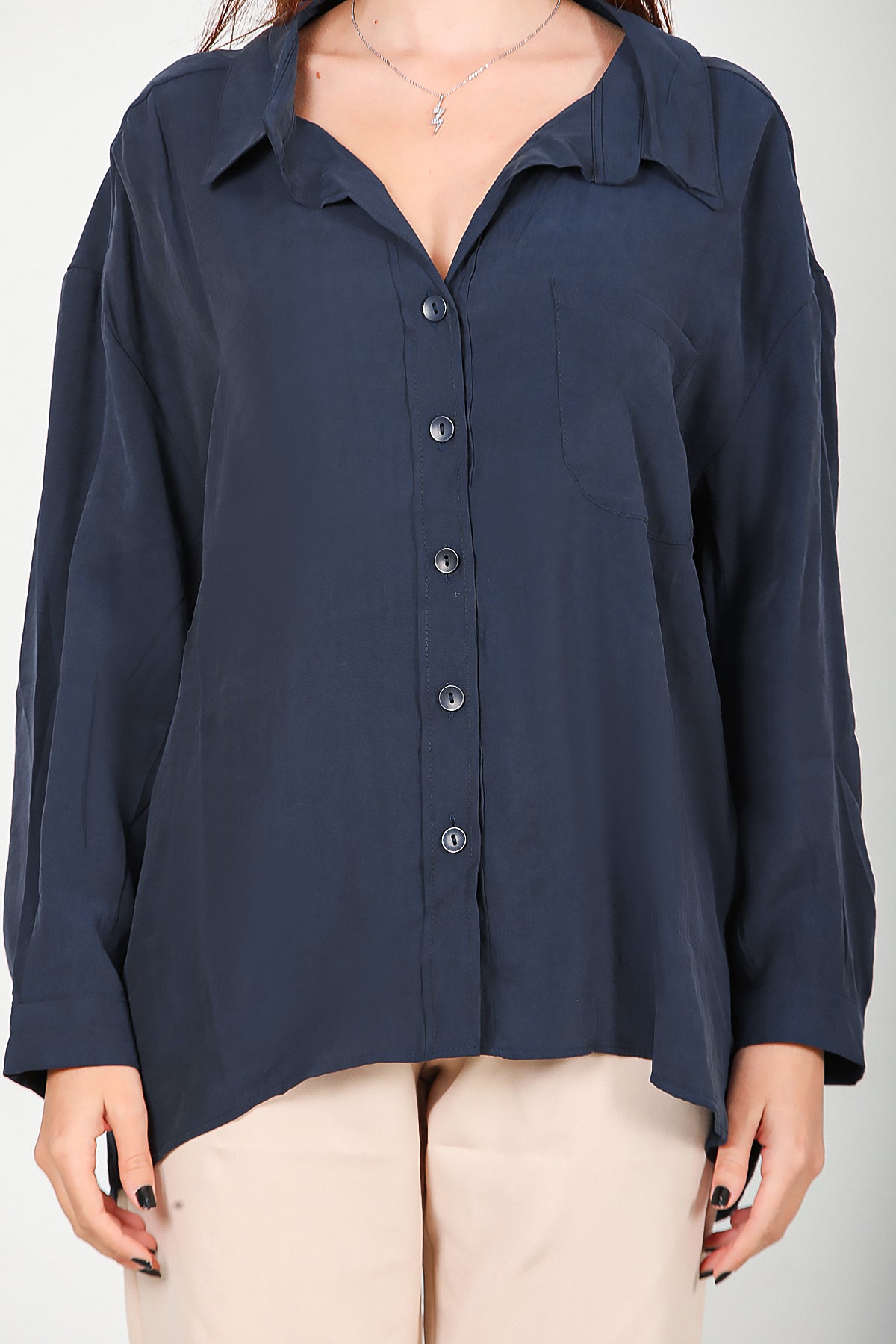 Kadın Oversize Gömlek
