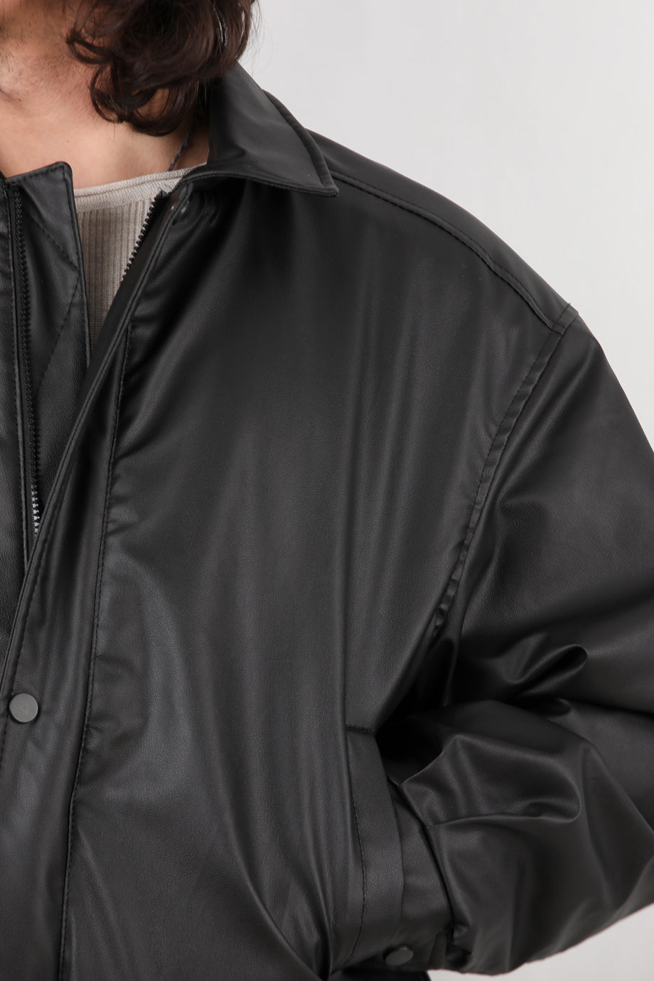 Leatherman Erkek Deri Mont Siyah