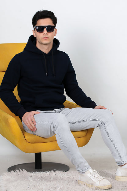 Erkek Sliim Fit Dar Paça Kot Pantolon Gri