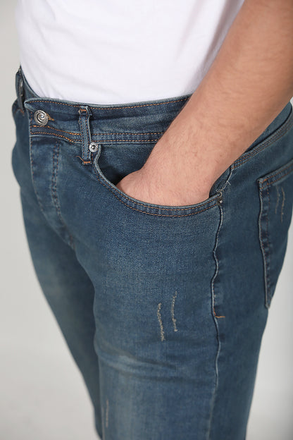 Erkek Tırnaklı Kot Pantolon