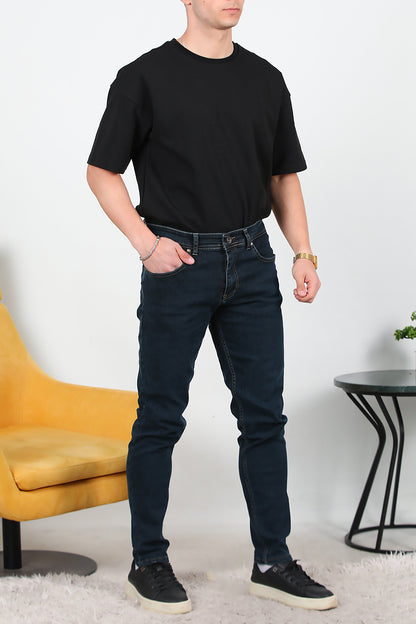 Erkek Skinny Likralı Pantolon Kot