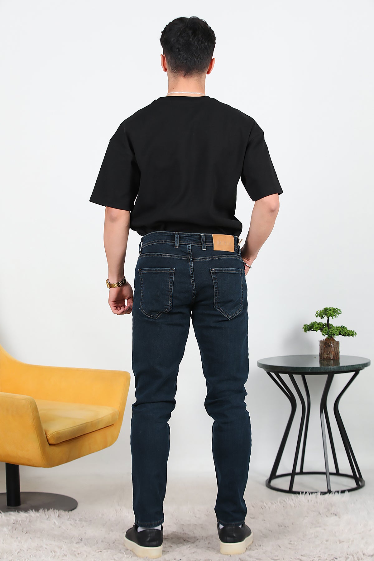 Erkek Skinny Likralı Pantolon Kot