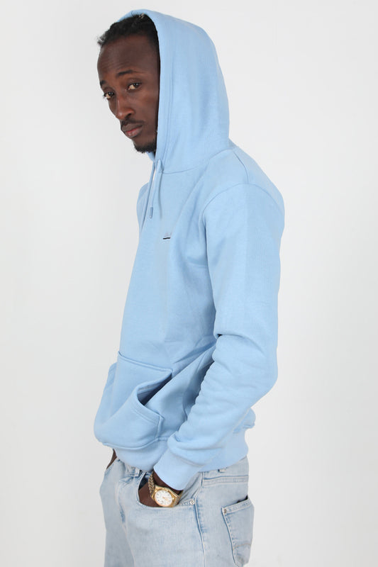 Forge Erkek 3iplik Kapşonlu Sweat Mavi