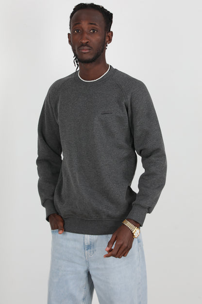 Trimcrew Erkek 3iplik Omuz Çimalı Sweat Antrasit