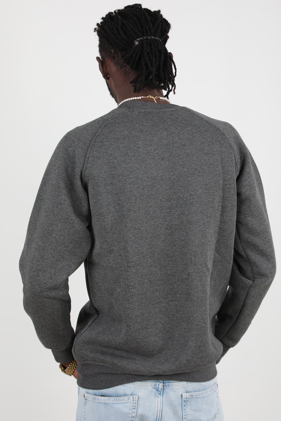 Trimcrew Erkek 3iplik Omuz Çimalı Sweat Antrasit