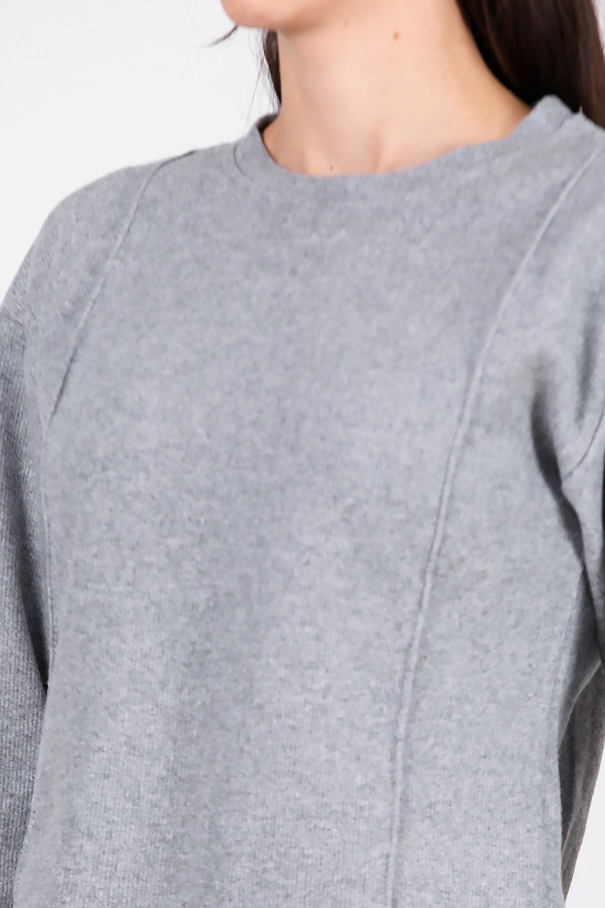 Kadın Selanik Çimalı İkili Takım Gri