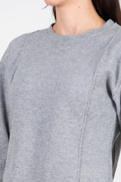 Kadın Selanik Çimalı İkili Takım Gri