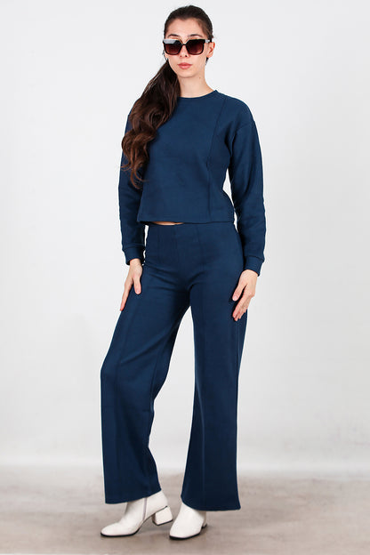 Kadın Selanik Çimalı İkili Takım Lacivert
