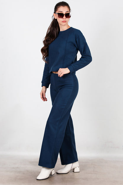 Kadın Selanik Çimalı İkili Takım Lacivert