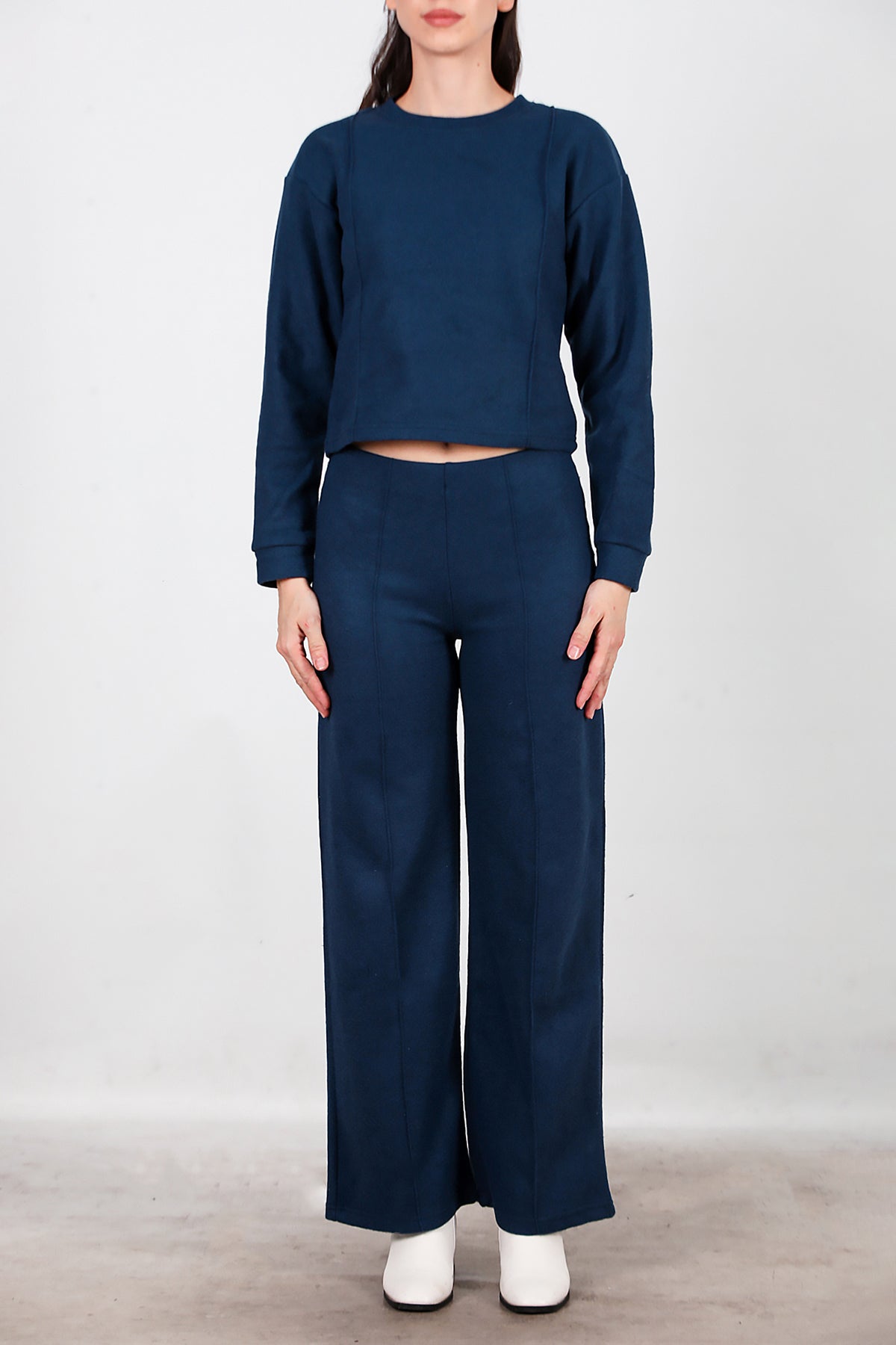 Kadın Selanik Çimalı İkili Takım Lacivert