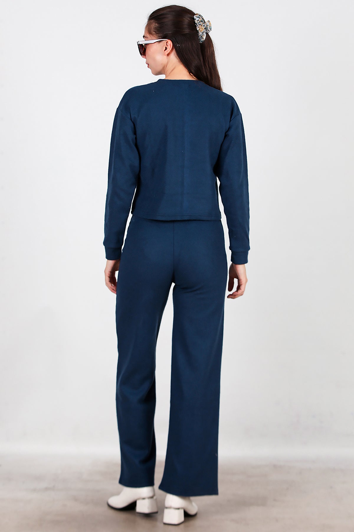 Kadın Selanik Çimalı İkili Takım Lacivert