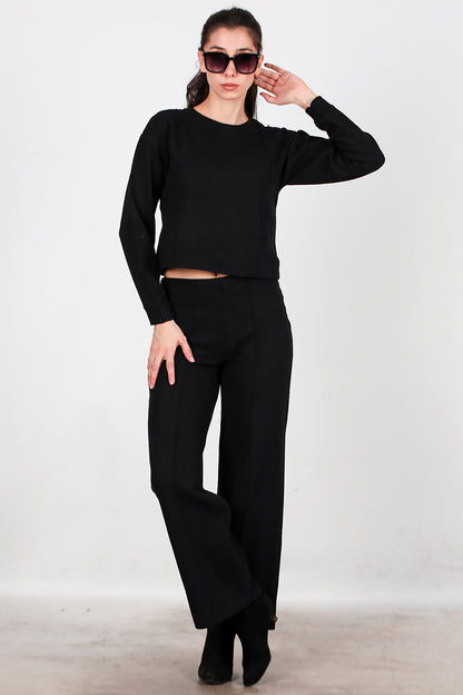 Kadın Selanik Çimalı İkili Takım Siyah