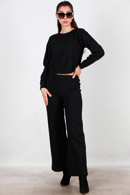 Kadın Selanik Çimalı İkili Takım Siyah