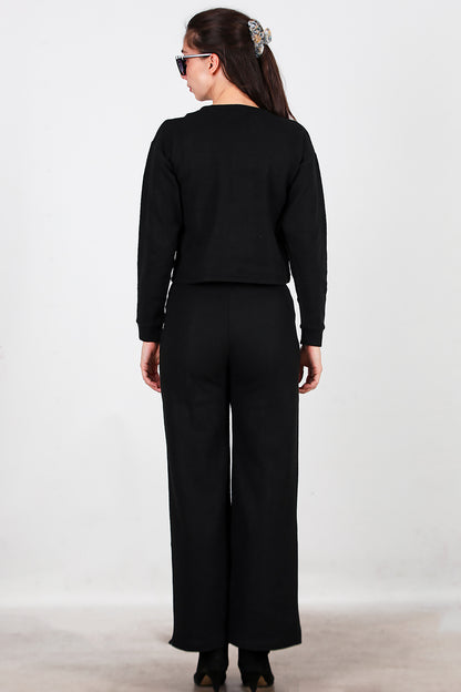 Kadın Selanik Çimalı İkili Takım Siyah