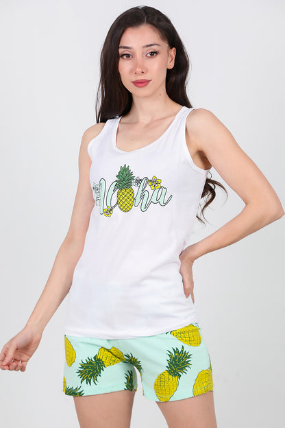 Kadın Pijama Takımı Mint