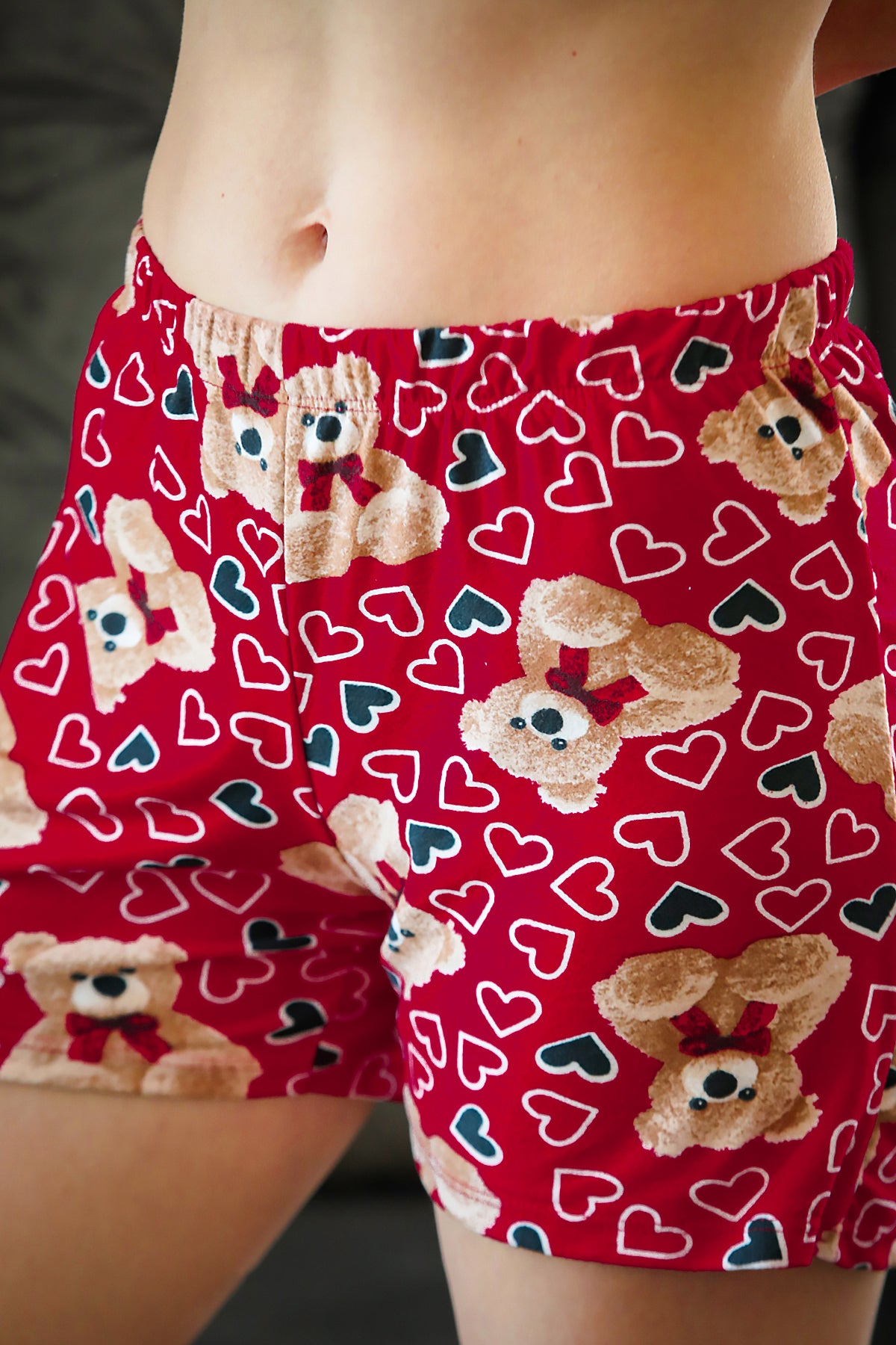 Kadın Pijama Takımı Kırmızı