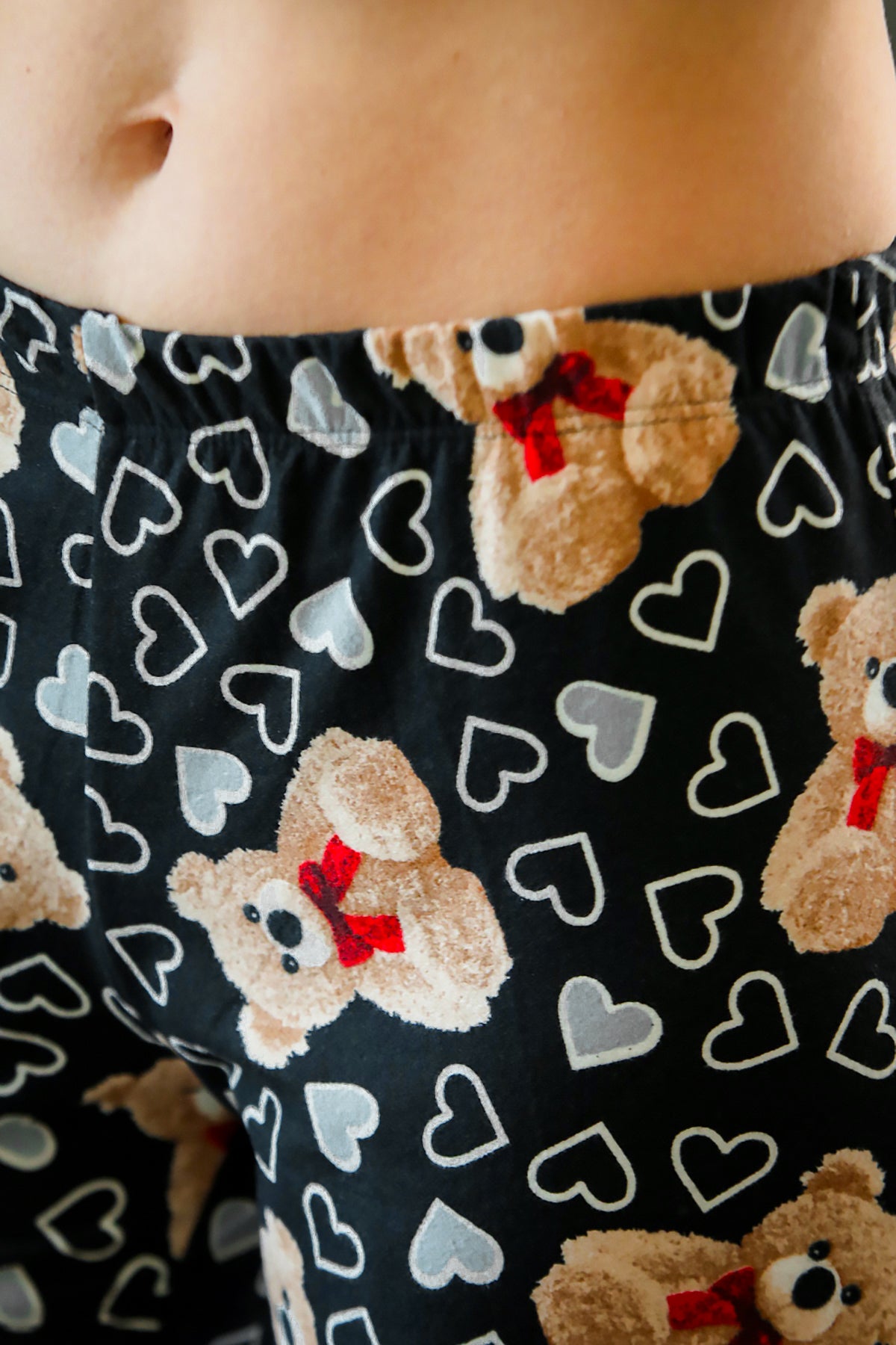 Kadın Pijama Takımı Siyah