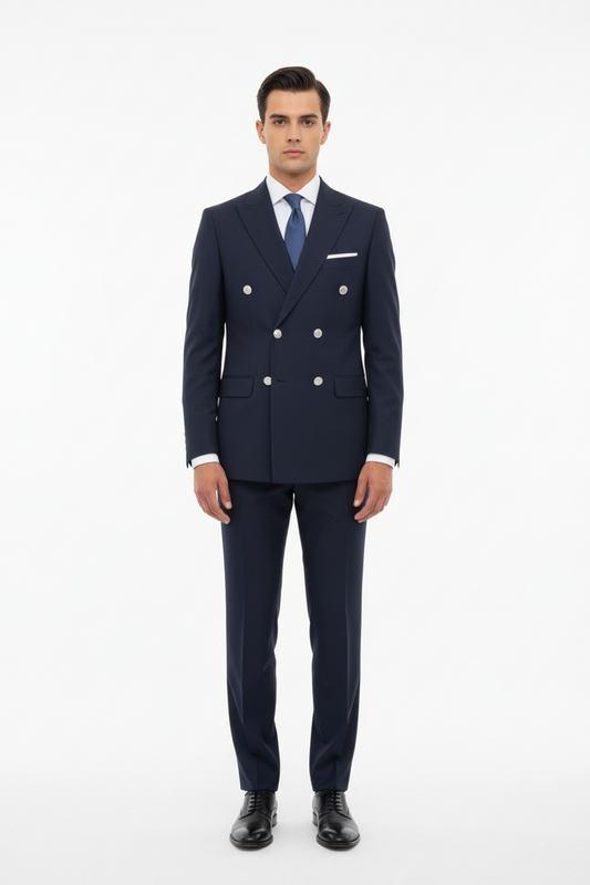 Kloveze Erkek Bezayak Kloveze İkili Takım Lacivert