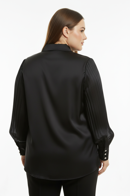 Siyah Gömlek - Arka Görünüm