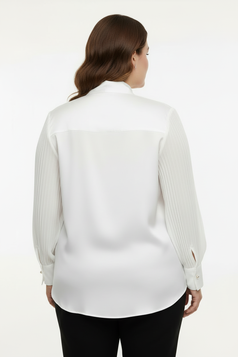 Bow Detail Shirt - Back View