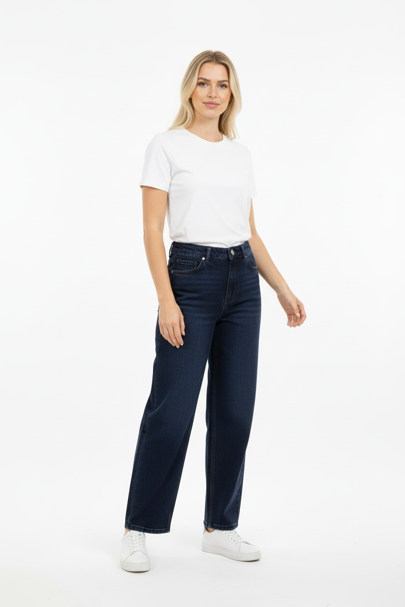 PALAZZO Kadın Palazzo Pantolon Lacivert