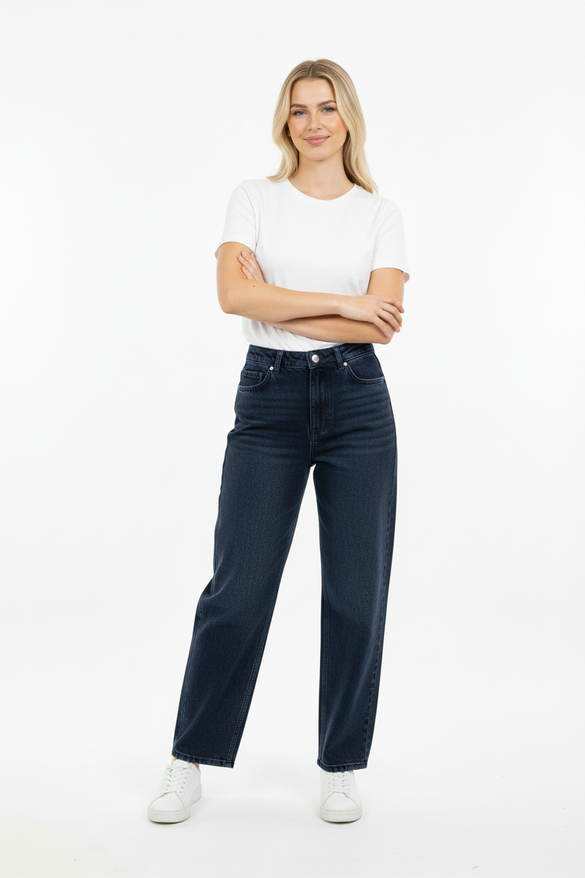 PALAZZO Kadın Palazzo Pantolon Lacivert